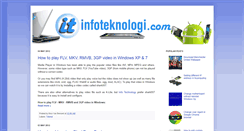 Desktop Screenshot of en.infoteknologi.com