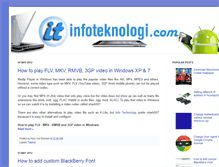 Tablet Screenshot of en.infoteknologi.com